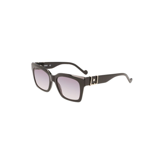 Liu Jo – Schwarze Acetat-Sonnenbrille für Damen