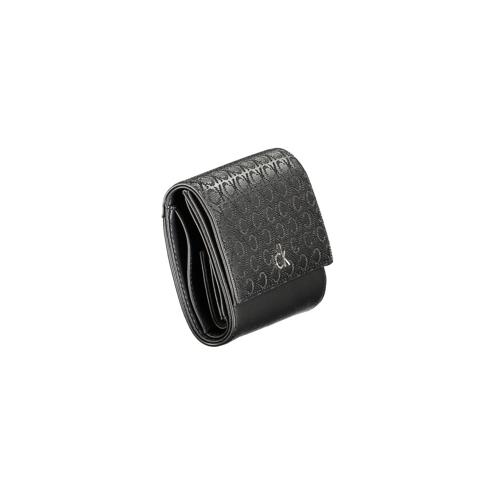 Calvin Klein Black Polyester Women Wallet