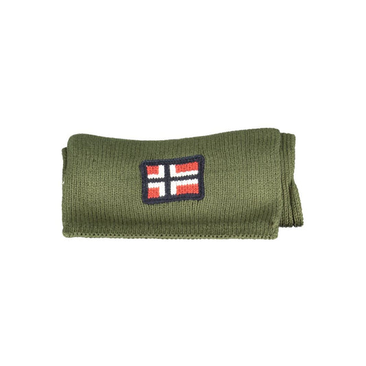 Norwegen 1963 Grüner Marabu Herrenschal