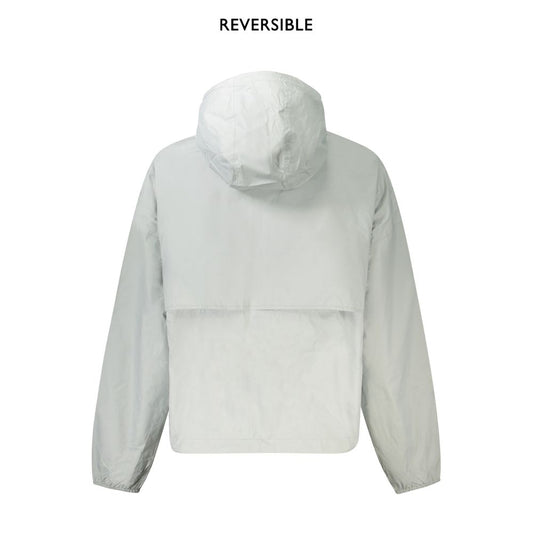 K-WAY Graue Nylon-Damenjacke