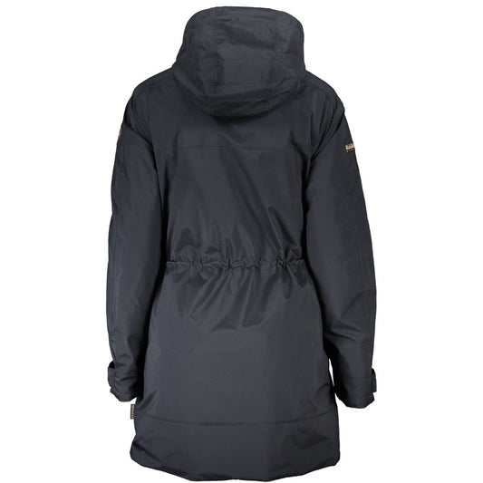 Napapijri Schwarze Polyester-Damenjacke
