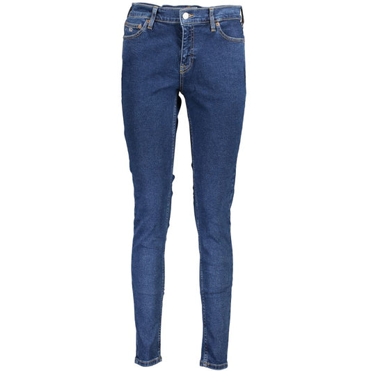 Tommy Hilfiger – Skinny-Jeans aus Baumwolle für Damen, Blau