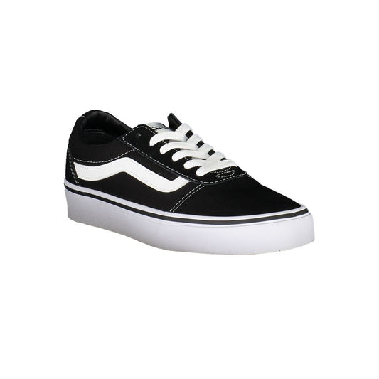 Vans – Schwarze Polyester-Sneaker