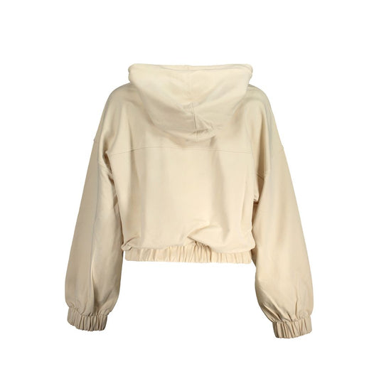 Tommy Hilfiger Beige Baumwoll-Kapuzenpullover für Damen