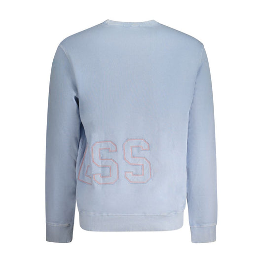 Guess Jeans Blauer Baumwollpullover für Herren