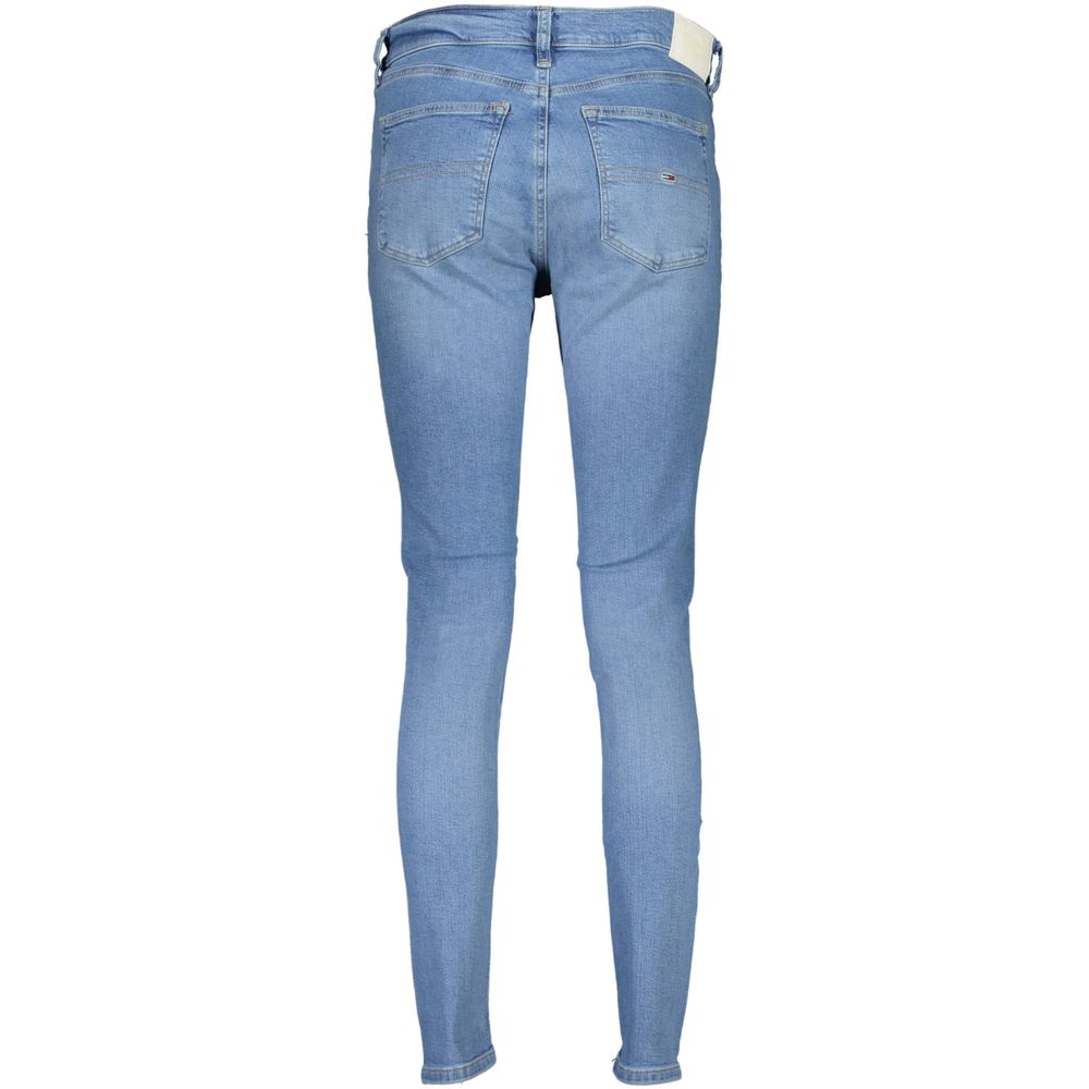 Tommy Hilfiger Azzurro Cotton Women's Skinny Jeans