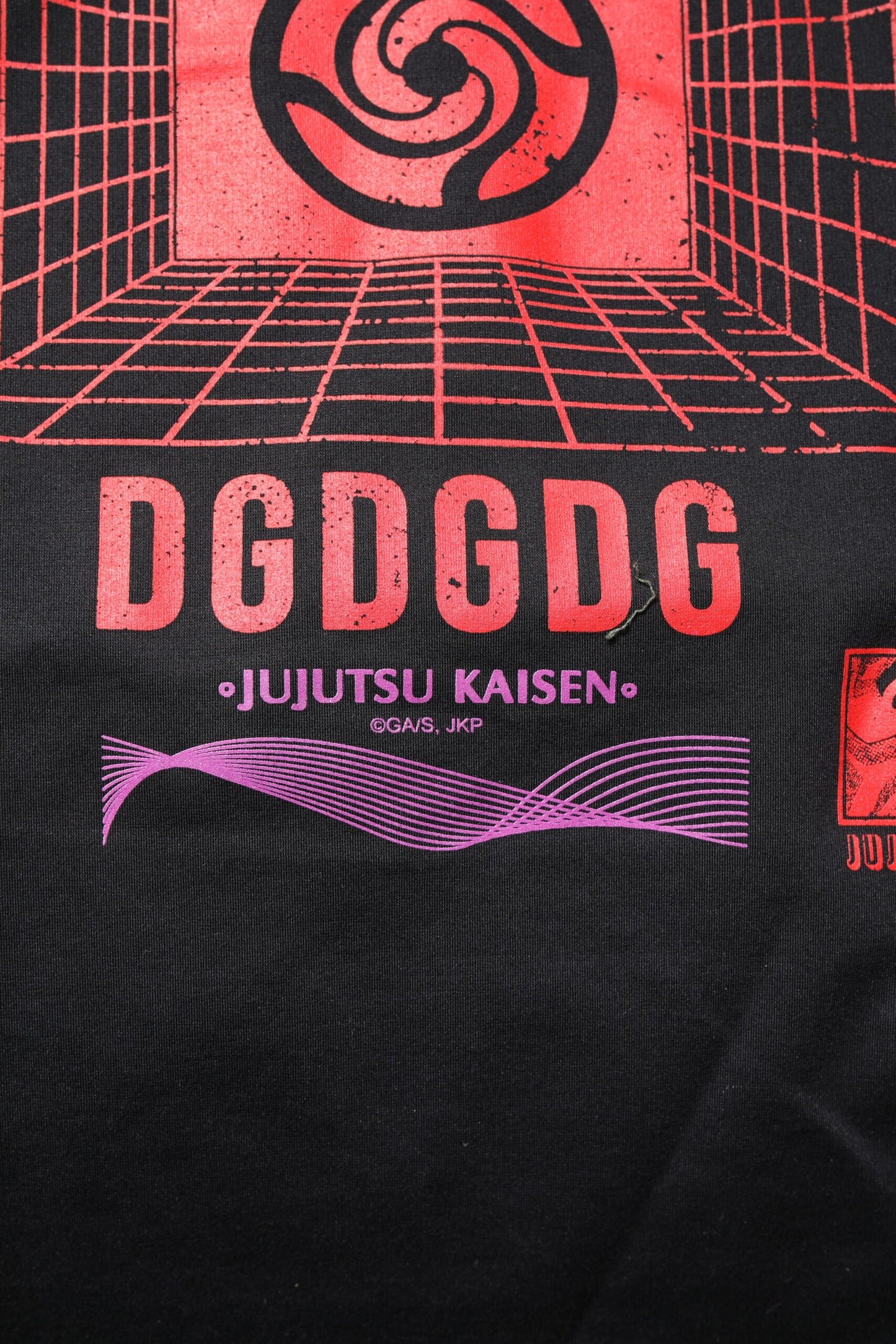 Dolce & Gabbana – Schwarzes Baumwoll-T-Shirt mit Rundhalsausschnitt und grafischem Print
