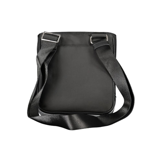 Tommy Hilfiger – Schwarze Polyester-Umhängetasche