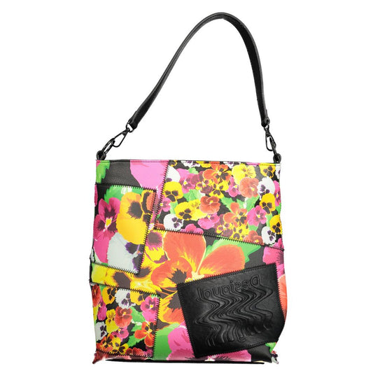 Desigual Schwarze Polyethylen-Damenhandtasche