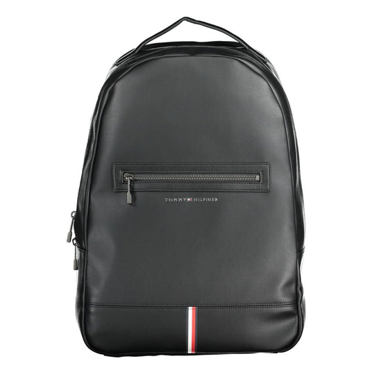 Tommy Hilfiger – Schwarzer Polyethylen-Rucksack für Herren