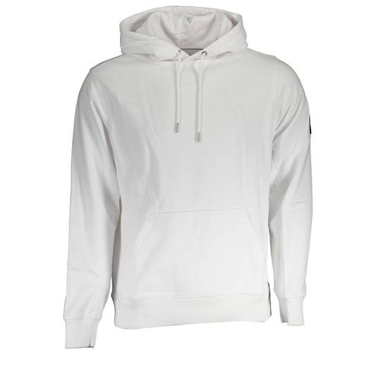 Calvin Klein – Weißer Baumwollpullover für Herren
