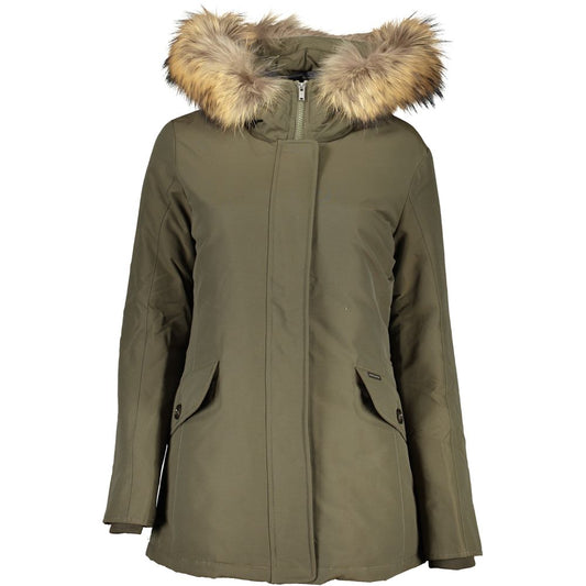 Woolrich Grüne Baumwolljacken und -mäntel