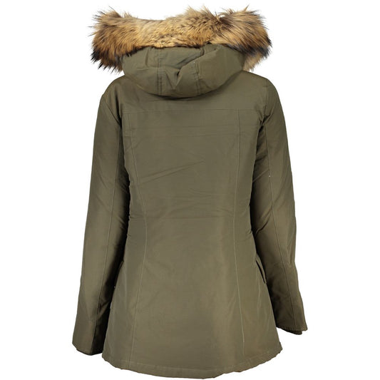 Woolrich Grüne Baumwolljacken und -mäntel