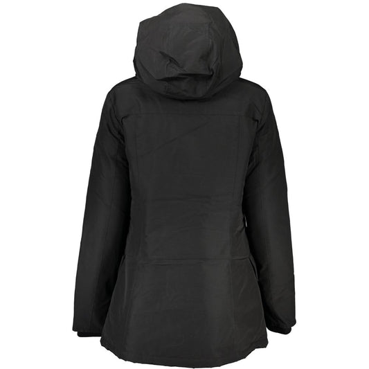 Woolrich Schwarze Baumwolljacken und -mäntel
