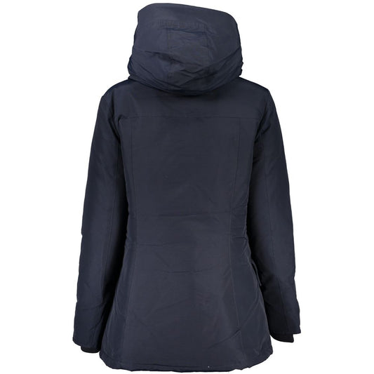 Woolrich Blaue Baumwolljacken und -mäntel