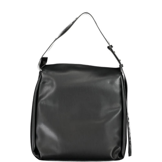 Calvin Klein Schwarze Polyester-Handtasche