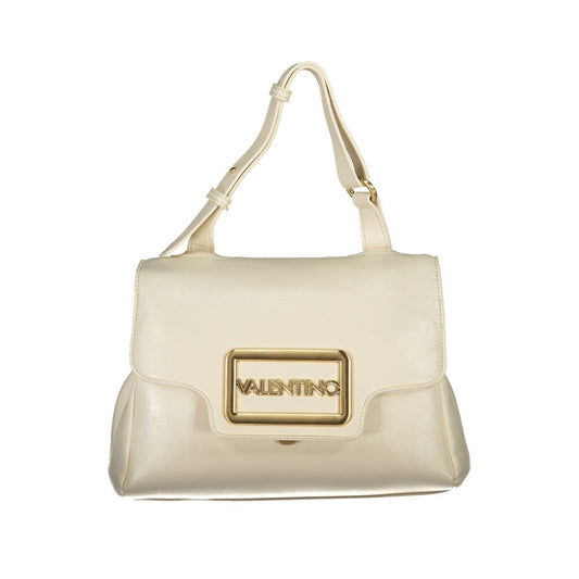 Mario Valentino Beige Polyethylen Damen Handtasche