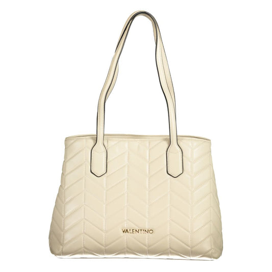 Mario Valentino Beige Polyethylen Damen Handtasche