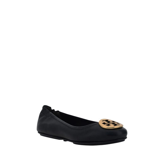 Tory Burch Schwarze Lammleder-Ballerinas Modell Ovis Aries Aries
