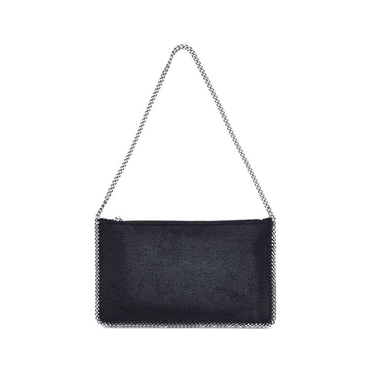 Stella McCartney Schultertasche aus schwarzem Polyethylen