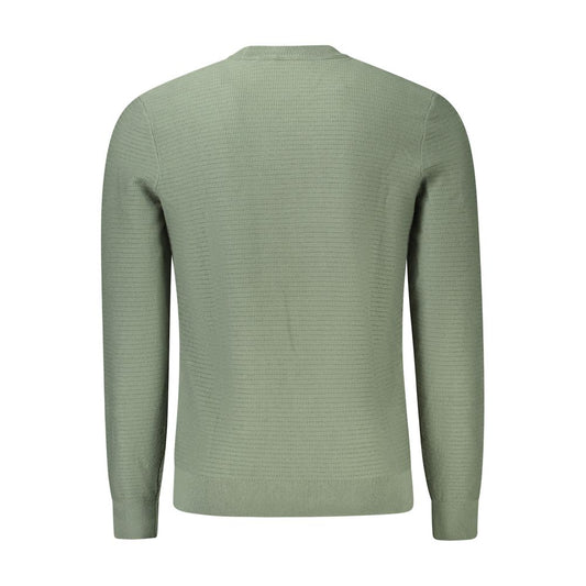 Hugo Boss Grüner Baumwollpullover für Herren