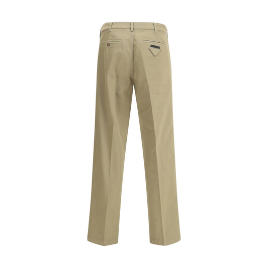 Prada Beige Baumwoll-Chino-Hose