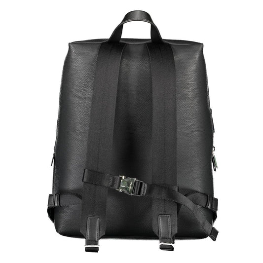 Calvin Klein Schwarzer Polyester Herren Rucksack