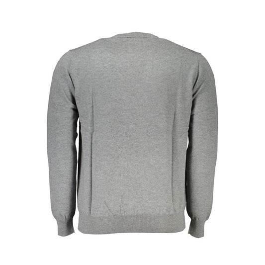 Harmont & Blaine Brauner Herrenpullover aus Baumwolle