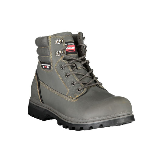 Carrera Grigio Poliuretano Men Ankle Boot