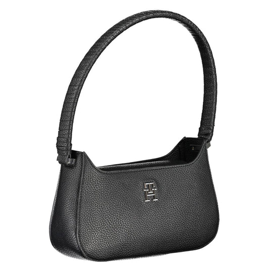 Tommy Hilfiger – Schwarze Polyethylen-Handtasche