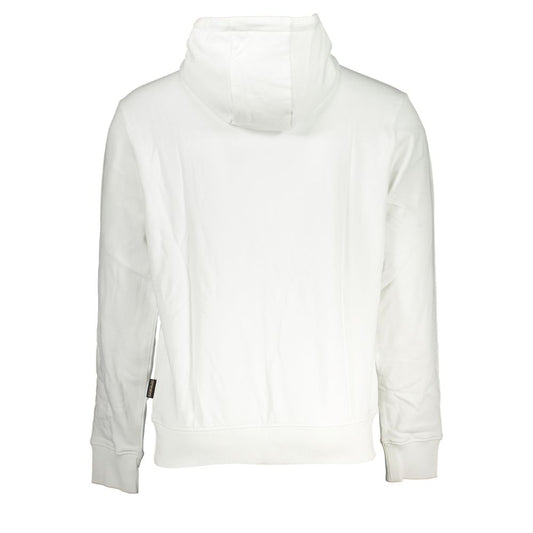 Napapijri White Cotton Men Sweater