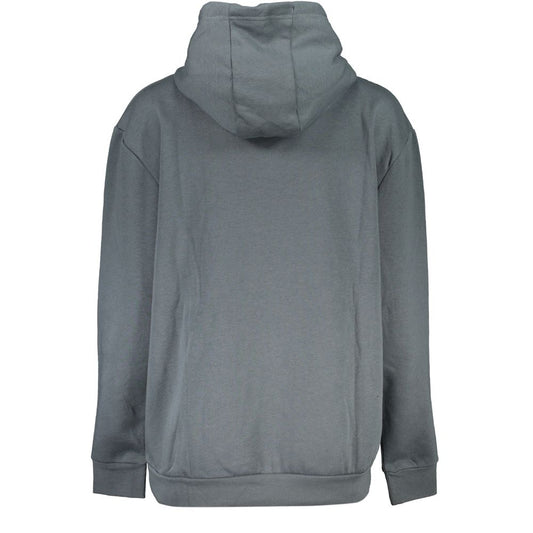 Cavalli Class Grauer Baumwollpullover für Damen