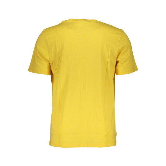 Gelbes Baumwoll-T-Shirt von Timberland