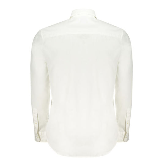 North Sails White Cotton Men Shirt