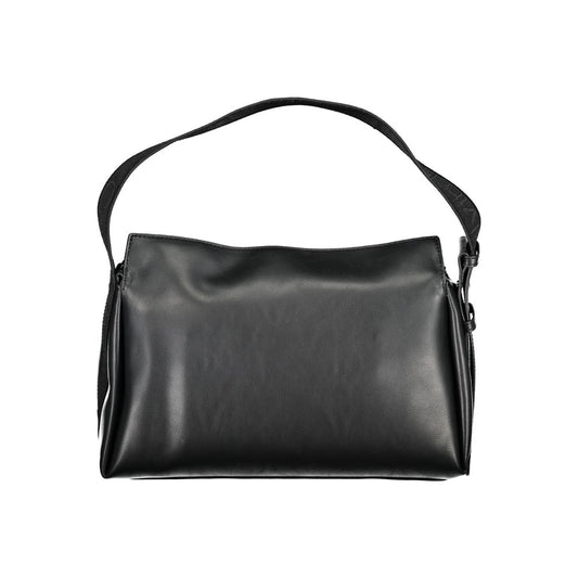 Calvin Klein Schwarze Polyester-Handtasche