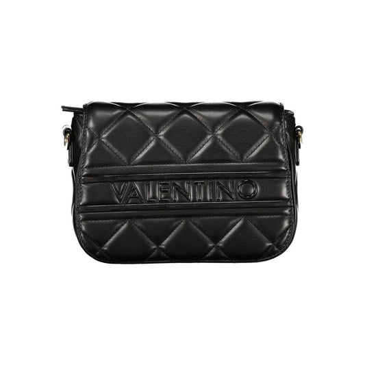 Mario Valentino Schwarze Polyethylen-Damenhandtasche