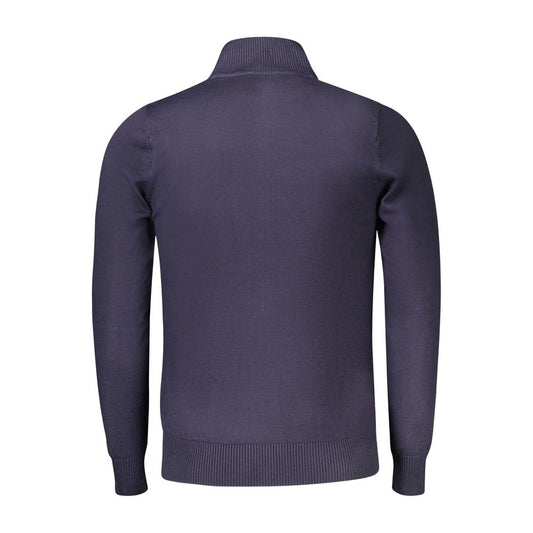 Coveri Moving Blau Viskose Herren Pullover