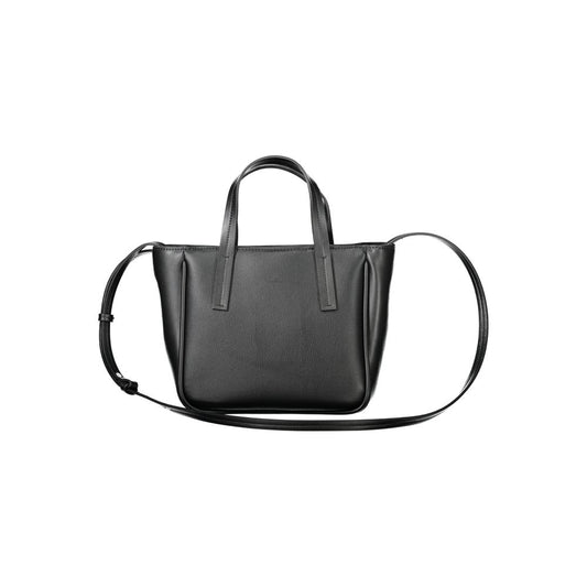 Calvin Klein Damenhandtasche aus Polyethylen, Schwarz