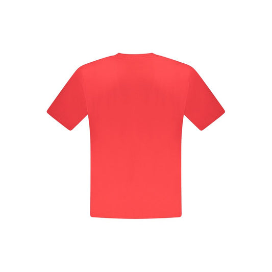 North Sails Herren-T-Shirt aus roter Baumwolle