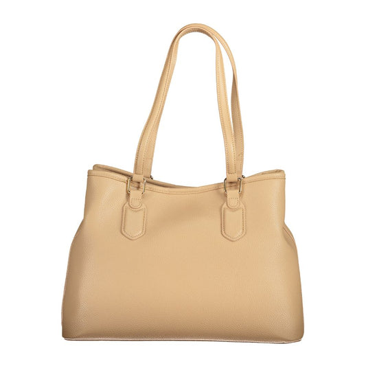 Mario Valentino Beige Polyethylen Damen Handtasche