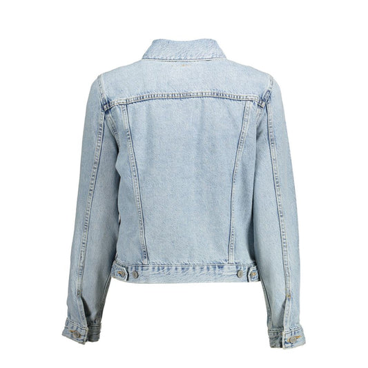 Levi's – Hellblaue Baumwolljacke für Damen
