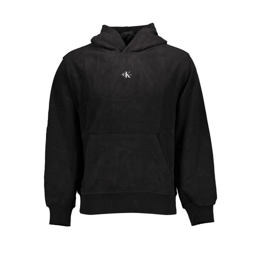 Calvin Klein Herrenpullover aus schwarzer Baumwolle