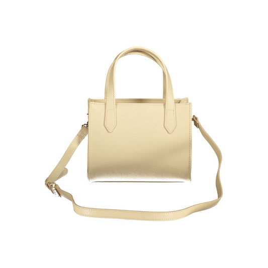 Mario Valentino Beige Polyethylen Damen Handtasche