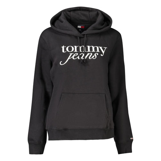 Tommy Hilfiger – Schwarzer Baumwollpullover für Damen