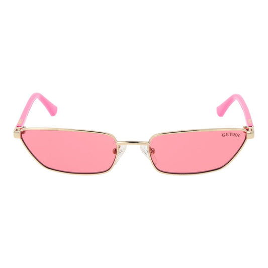 Guess Gold Metal Sunglasses