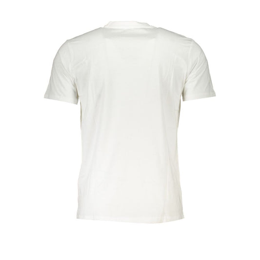 Weißes Baumwoll-T-Shirt der Cavalli Class