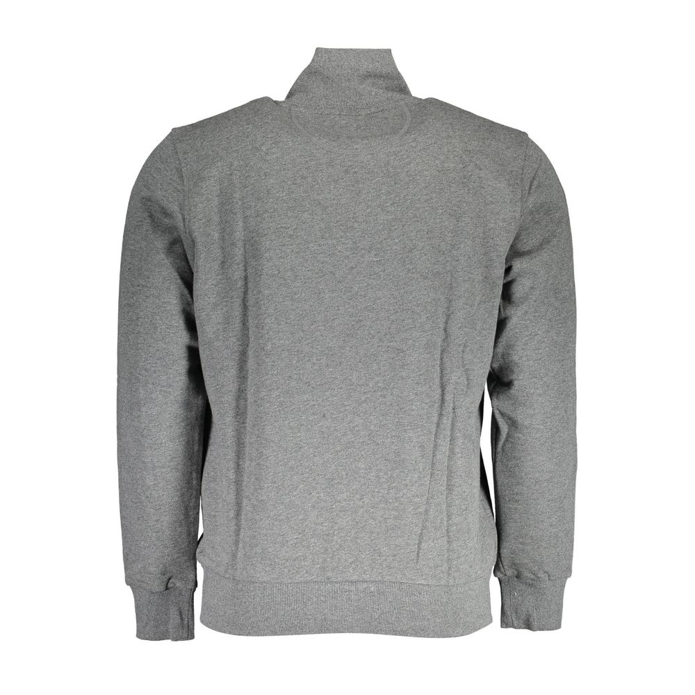 La Martina Grauer Baumwollpullover für Herren
