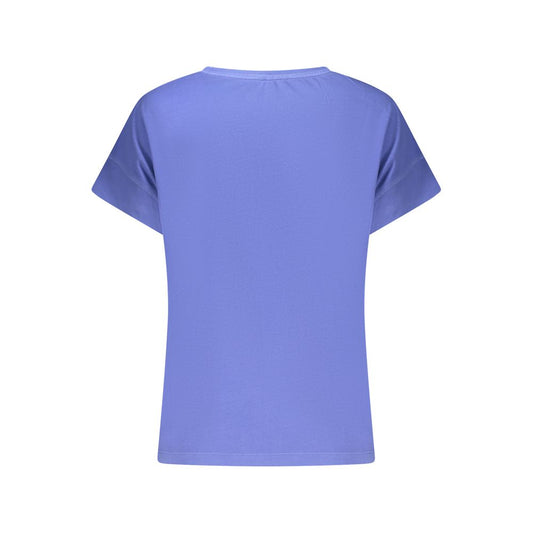 North Sails Damen T-Shirt aus Baumwolle, Blau