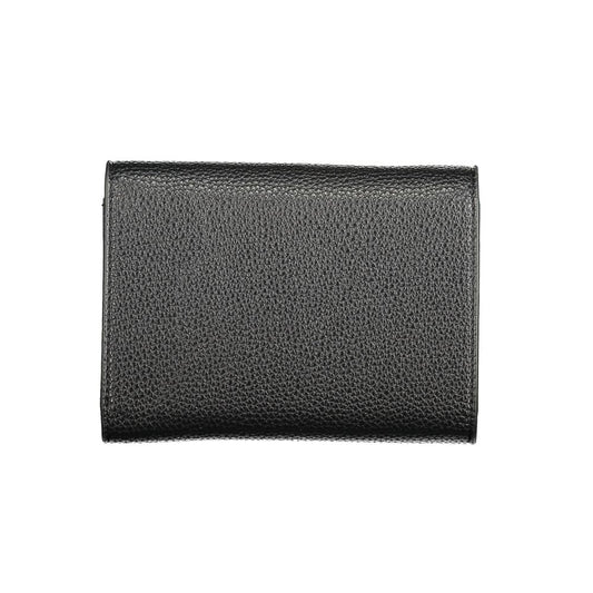 Mario Valentino Black Polyethylene Wallet