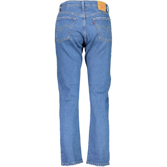 Levi's Damen-Jeans aus blauer Baumwolle